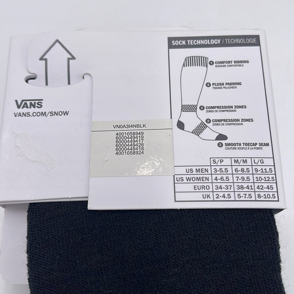 Vans X Smartwool Merino Wool Over the Calf Snow Socks 
New - Picture 6 of 16